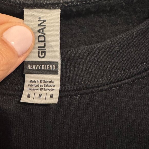 Funny Orca Killer Whale "Merry Orcamas" Sweatshirt Med Ugly Christmas Party Top - Picture 4 of 8